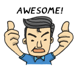 Kind Daddy[English] sticker #8599064