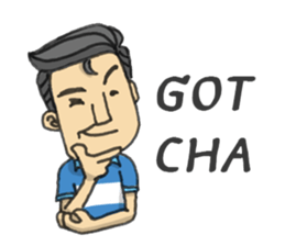 Kind Daddy[English] sticker #8599075