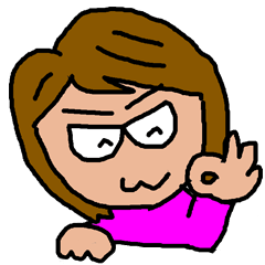 Cute Middle-aged "Obasan" lady  Stickers