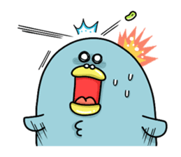 Animals of the very usable stamp sticker #8599573