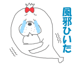 winter seals Christmas New Year sticker #8599622