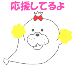 winter seals Christmas New Year sticker #8599631