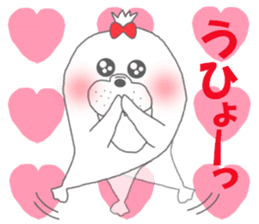 winter seals Christmas New Year sticker #8599634