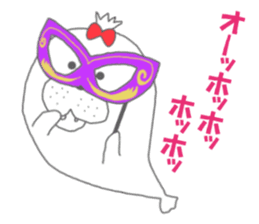 winter seals Christmas New Year sticker #8599635