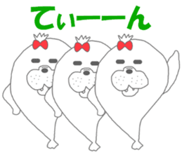 winter seals Christmas New Year sticker #8599638