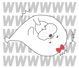 winter seals Christmas New Year sticker #8599642