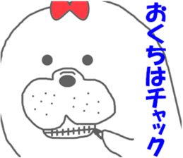 winter seals Christmas New Year sticker #8599643