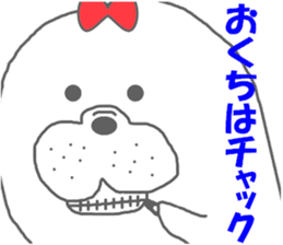 winter seals Christmas New Year sticker #8599643