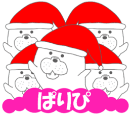 winter seals Christmas New Year sticker #8599648