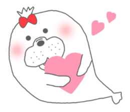 winter seals Christmas New Year sticker #8599657