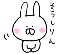 Mr. rabbit of Mikawa valve sticker #8599661