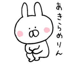 Mr. rabbit of Mikawa valve sticker #8599665