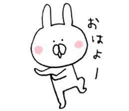 Mr. rabbit of Mikawa valve sticker #8599666