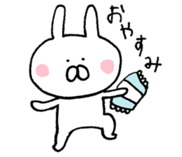 Mr. rabbit of Mikawa valve sticker #8599667