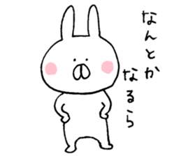 Mr. rabbit of Mikawa valve sticker #8599676