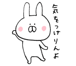 Mr. rabbit of Mikawa valve sticker #8599695