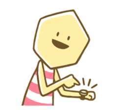 Hexa&Gon sticker #8599751