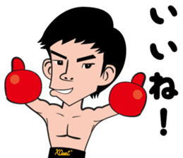 a professionalboxer-KOSEI TANAKA Sticker sticker #8599819