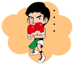 a professionalboxer-KOSEI TANAKA Sticker sticker #8599825