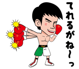a professionalboxer-KOSEI TANAKA Sticker sticker #8599832