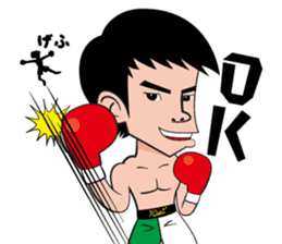 a professionalboxer-KOSEI TANAKA Sticker sticker #8599833