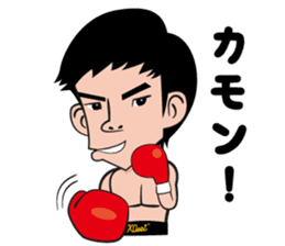 a professionalboxer-KOSEI TANAKA Sticker sticker #8599845