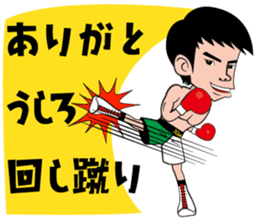 a professionalboxer-KOSEI TANAKA Sticker sticker #8599855