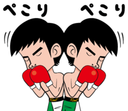 a professionalboxer-KOSEI TANAKA Sticker sticker #8599857