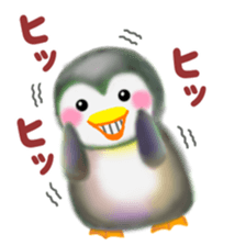 penguin pempem 13 black sticker #8600139