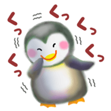 penguin pempem 13 black sticker #8600140