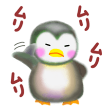 penguin pempem 13 black sticker #8600146