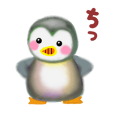 penguin pempem 13 black sticker #8600151