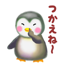 penguin pempem 13 black sticker #8600161