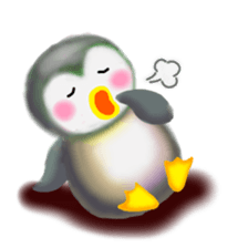 penguin pempem 13 black sticker #8600166