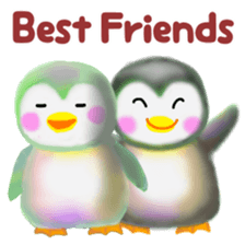 penguin pempem 13 black sticker #8600176