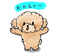 Lili of Toy Poodle sticker #8600343