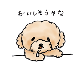 Lili of Toy Poodle sticker #8600360