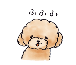 Lili of Toy Poodle sticker #8600365