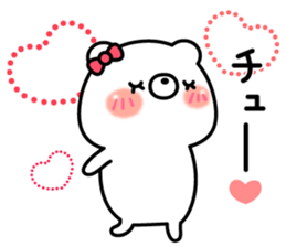 kyun kyun bear sticker #8600503