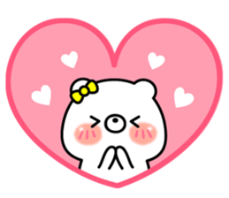 kyun kyun bear sticker #8600504