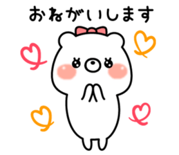 kyun kyun bear sticker #8600506