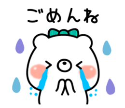 kyun kyun bear sticker #8600510