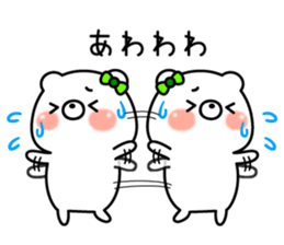 kyun kyun bear sticker #8600512