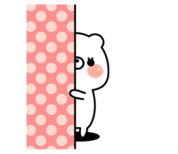 kyun kyun bear sticker #8600518