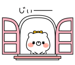 kyun kyun bear sticker #8600528