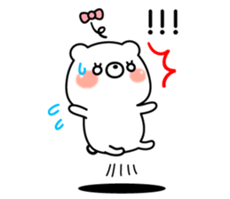 kyun kyun bear sticker #8600530