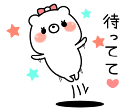 kyun kyun bear sticker #8600534