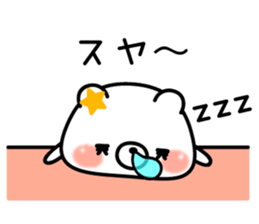 kyun kyun bear sticker #8600536