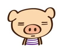 Gana Pig sticker #8600788