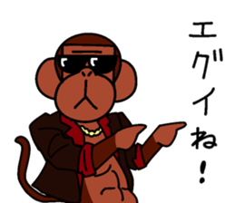 Yankee Monkey sticker #8600946